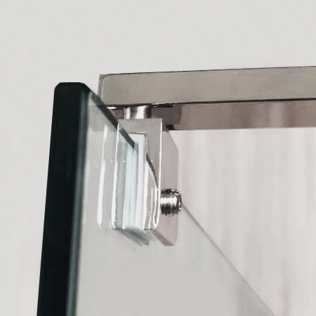 Perete de duș Walk-In mărime 120 cm culoare crom lucios sticlă securizată de 8 mm model WST 12 [7]