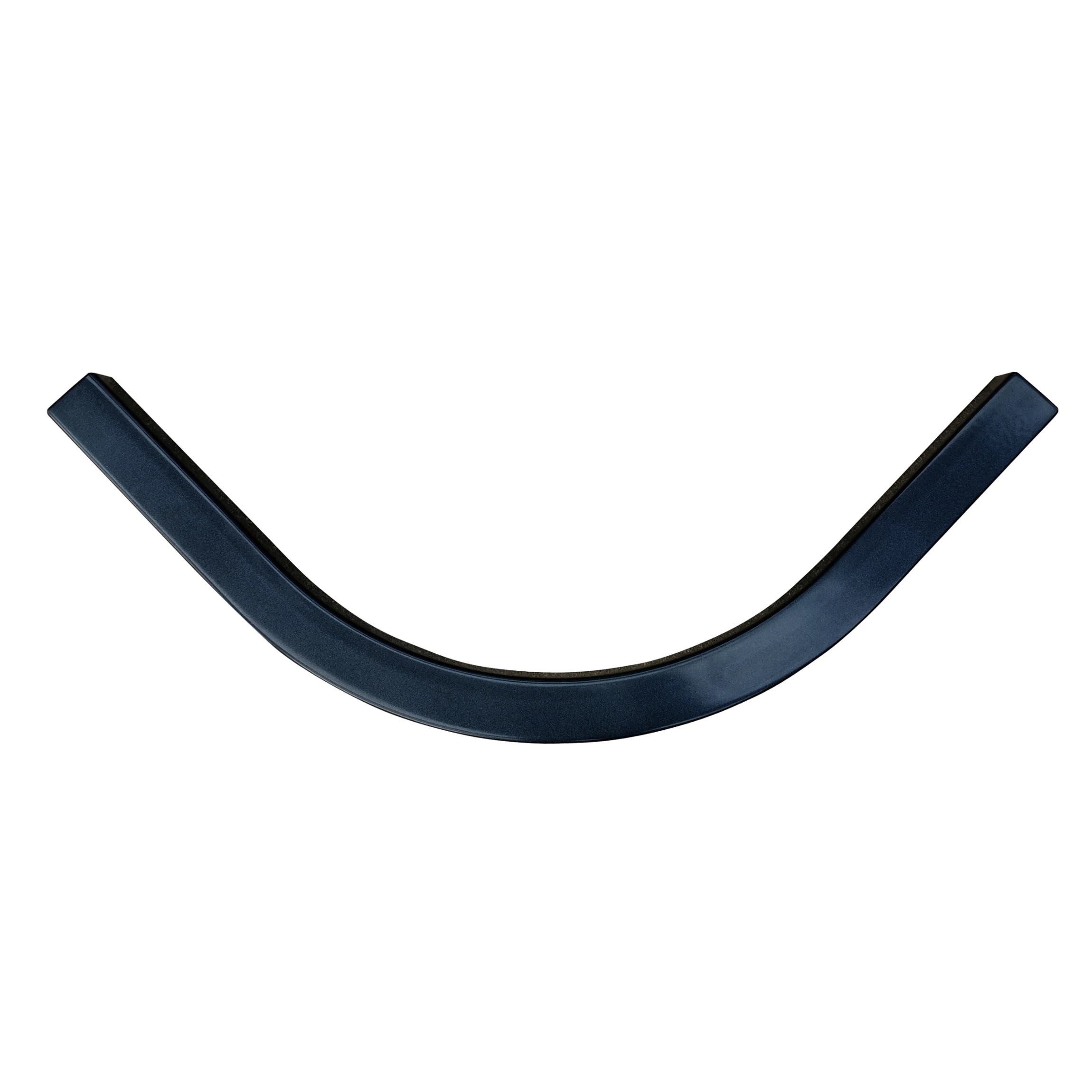 Prag pentru cabină de duș semirotundă mărime 90x90 cm culoare neagră din compozit model West [3]