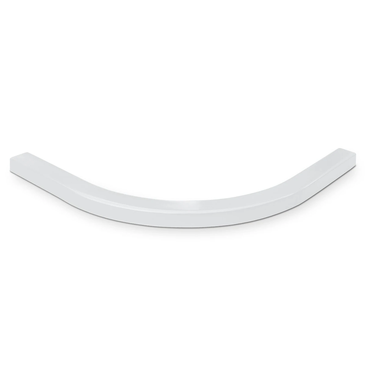 Cădițe duș - Prag pentru cabină de duș semirotundă mărime 90x90 cm culoare alb din compozit model West