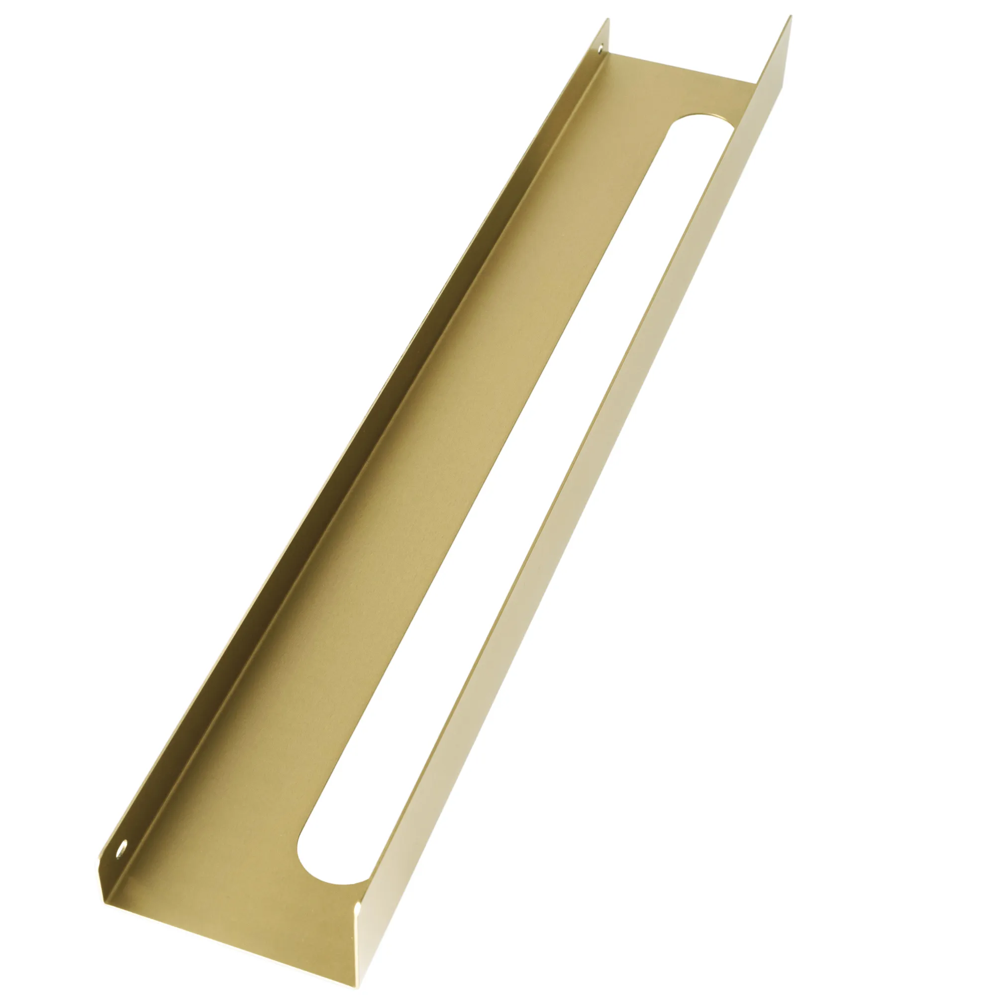 ACCESORII BAIE - Raft pentru baie lungime 60 cm culoare auriu periat model SF02 Gold Brushed