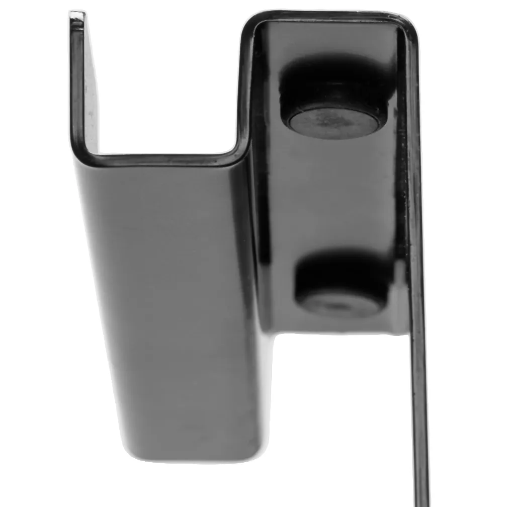 Raft pentru duș înălțime 75.5 cm culoare negru mat model Tori Black Matt [7]