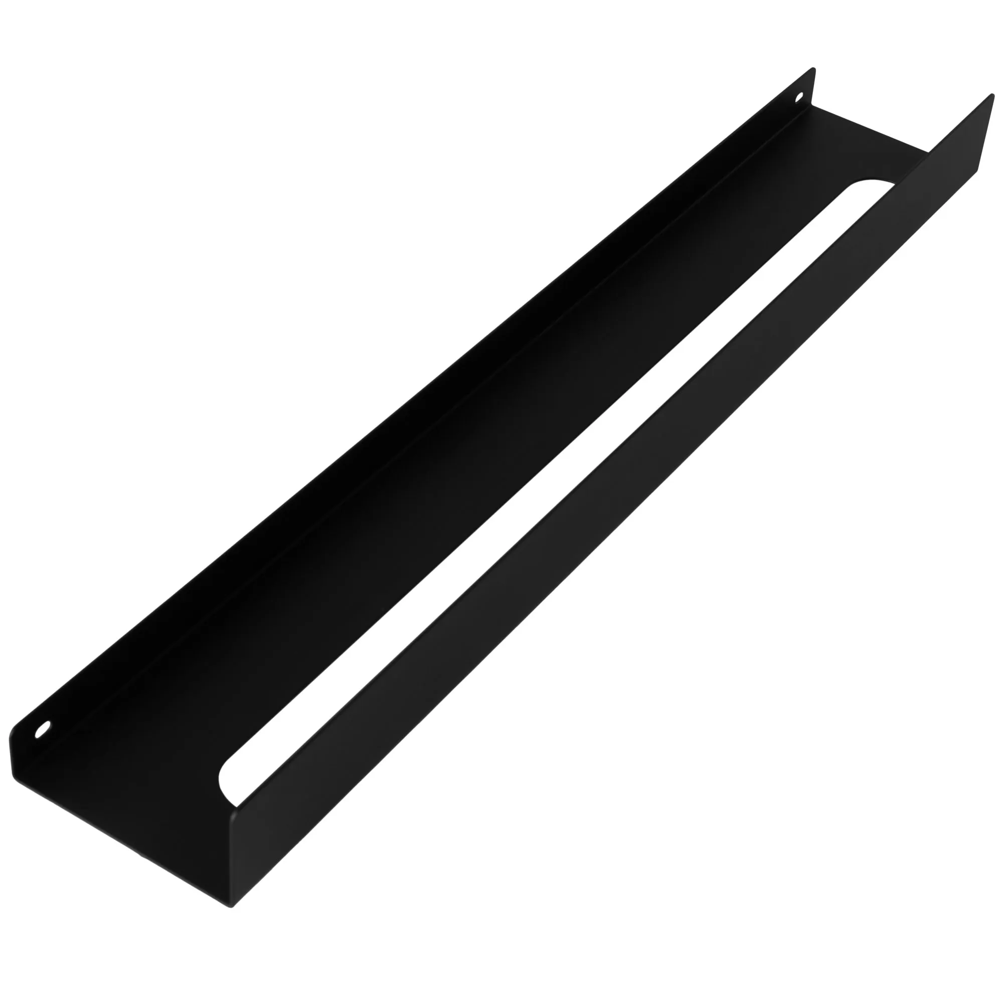 ACCESORII BAIE - Raft pentru baie lungime 60 cm culoare negru mat model SF02 Black Matt