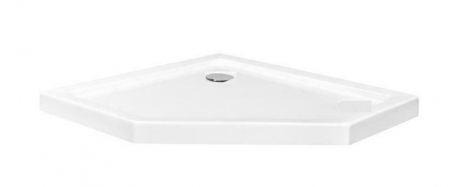 Cădiță de duș mărime 80x80 cm culoare alb lucios formă pătrată din acril sanitar model Diamond White [1]