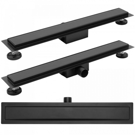 DUȘ - Rigolă scurgere duș lungime 70 cm culoare negru mat model Neo Pure Black Mat