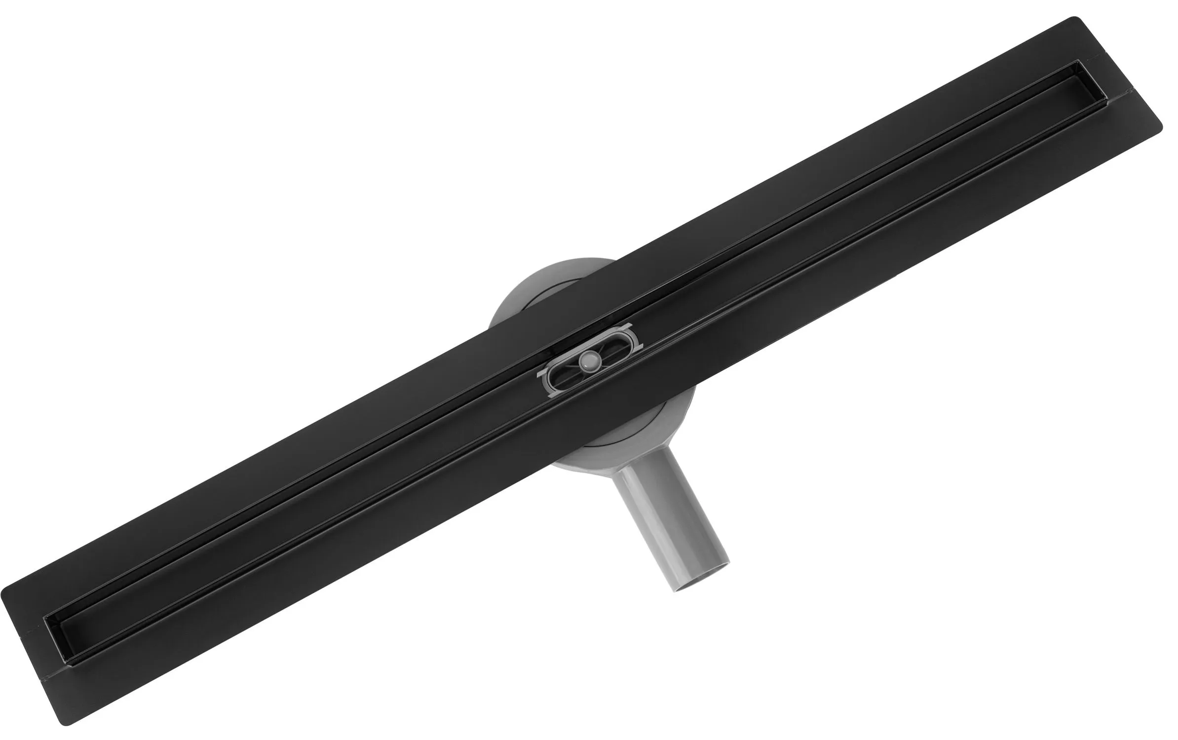 Rigolă scurgere duș lungime 50 cm culoare negru mat model Neox Slim Pro Black [4]