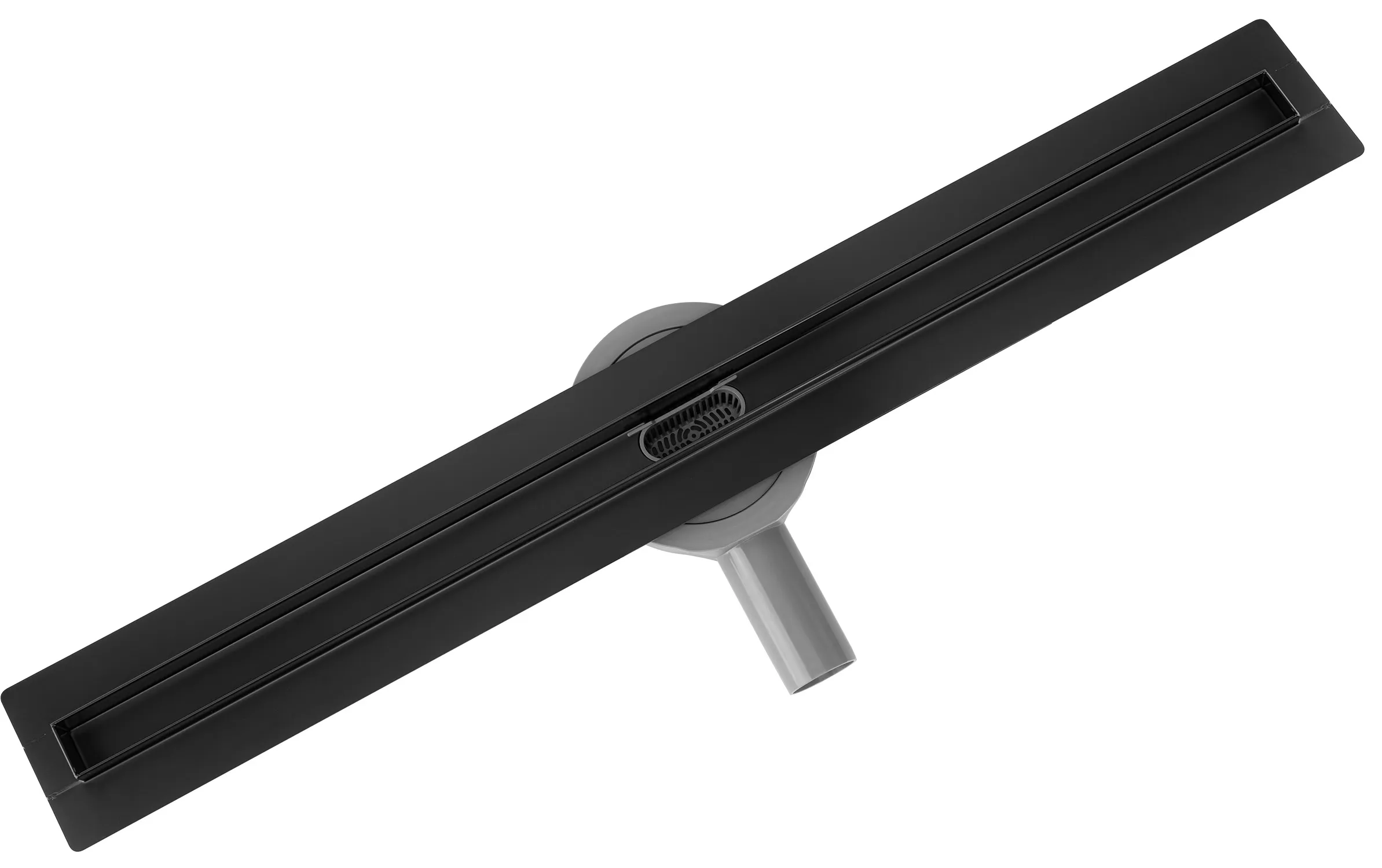 Rigolă scurgere duș lungime 80 cm culoare negru mat model Neox Slim Pro Black [3]
