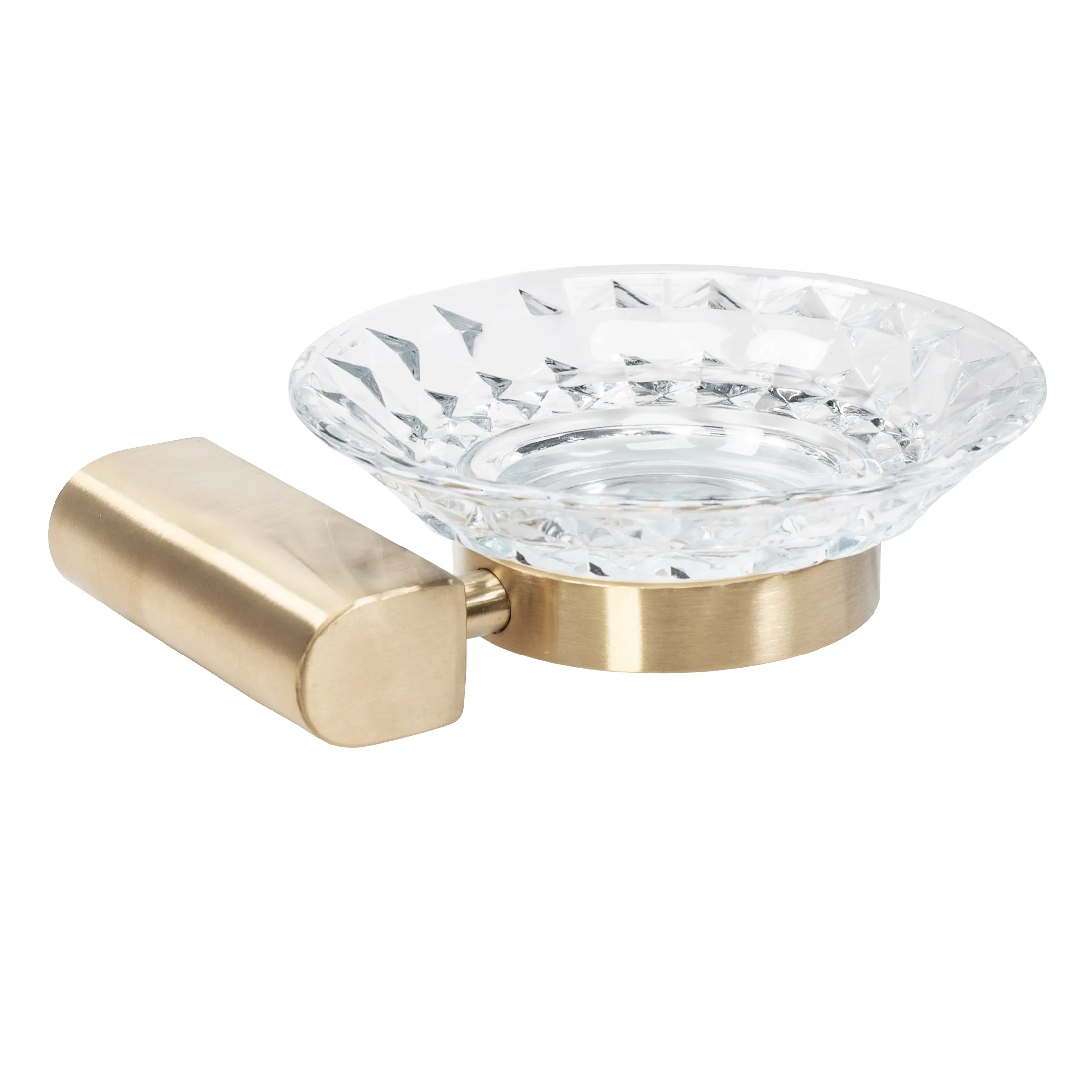 ACCESORII BAIE - Săpunieră culoare auriu periat model 322225B DUO Gold Brush