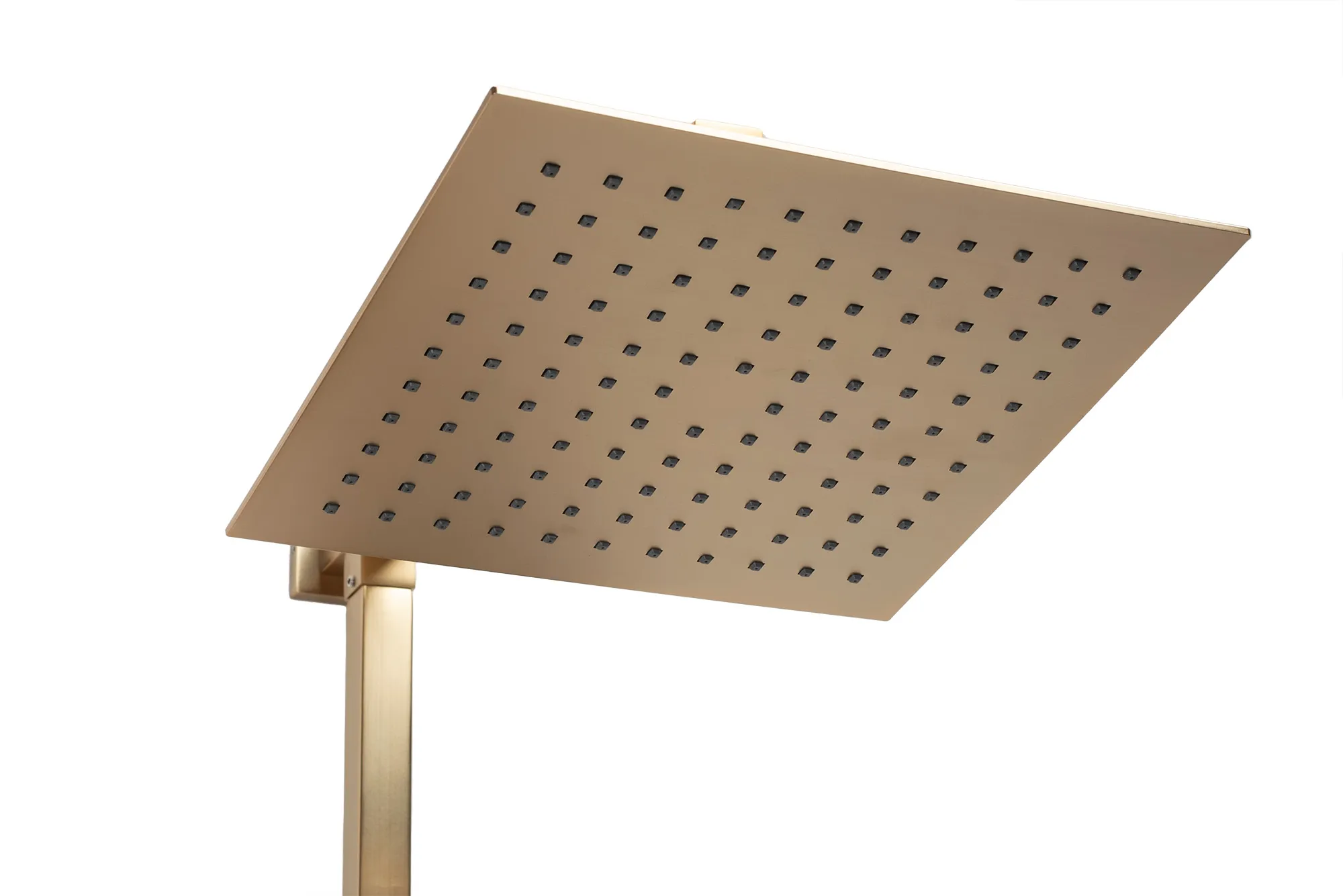 Set de duș culoare auriu periat înălțime 102 cm material alamă/ABS model Jack Gold Brushed [4]