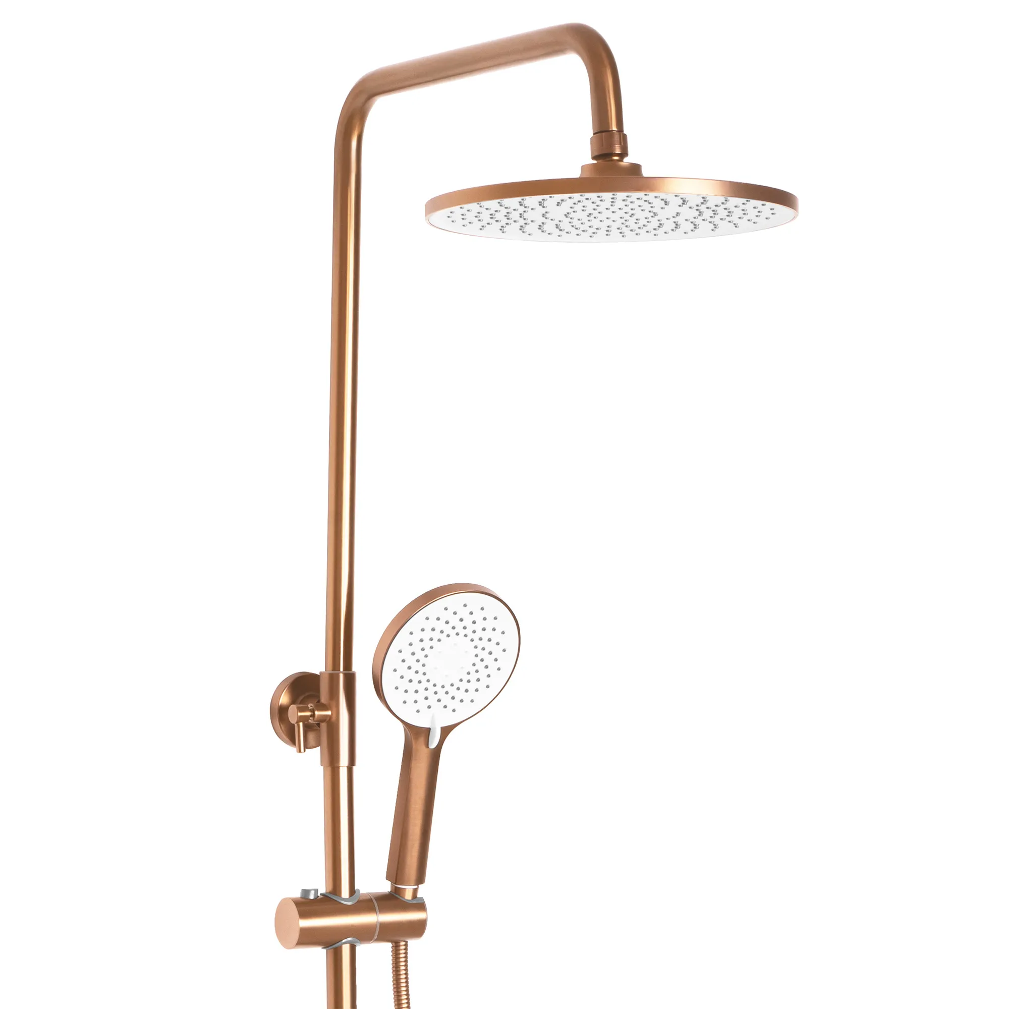 Set de duș finisaj cupru periat înălțime 130 cm model Avalon Copper Brushed [4]