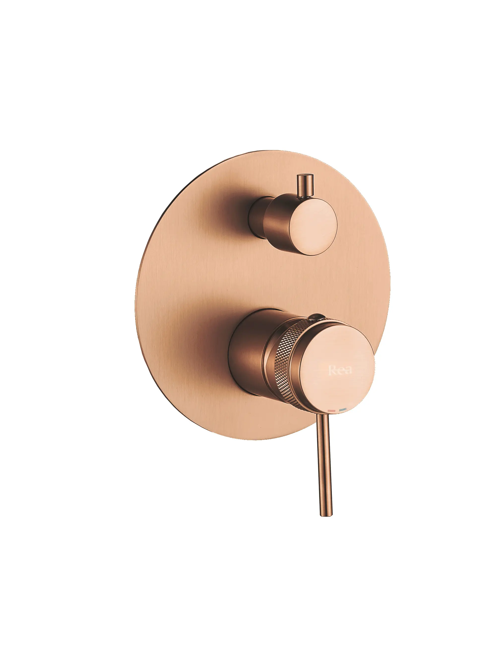 Set de duș  finisaj cupru periat înălțime 15.5 cm model Lungo Grip Brushed Copper [1]