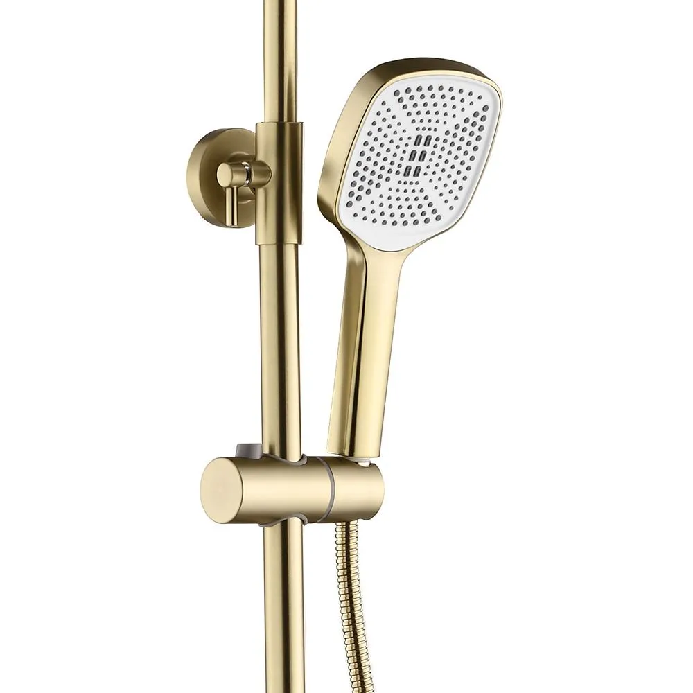 Set de duș culoare auriu periat înălțime 144 cm model Storm Gold Brush [3]