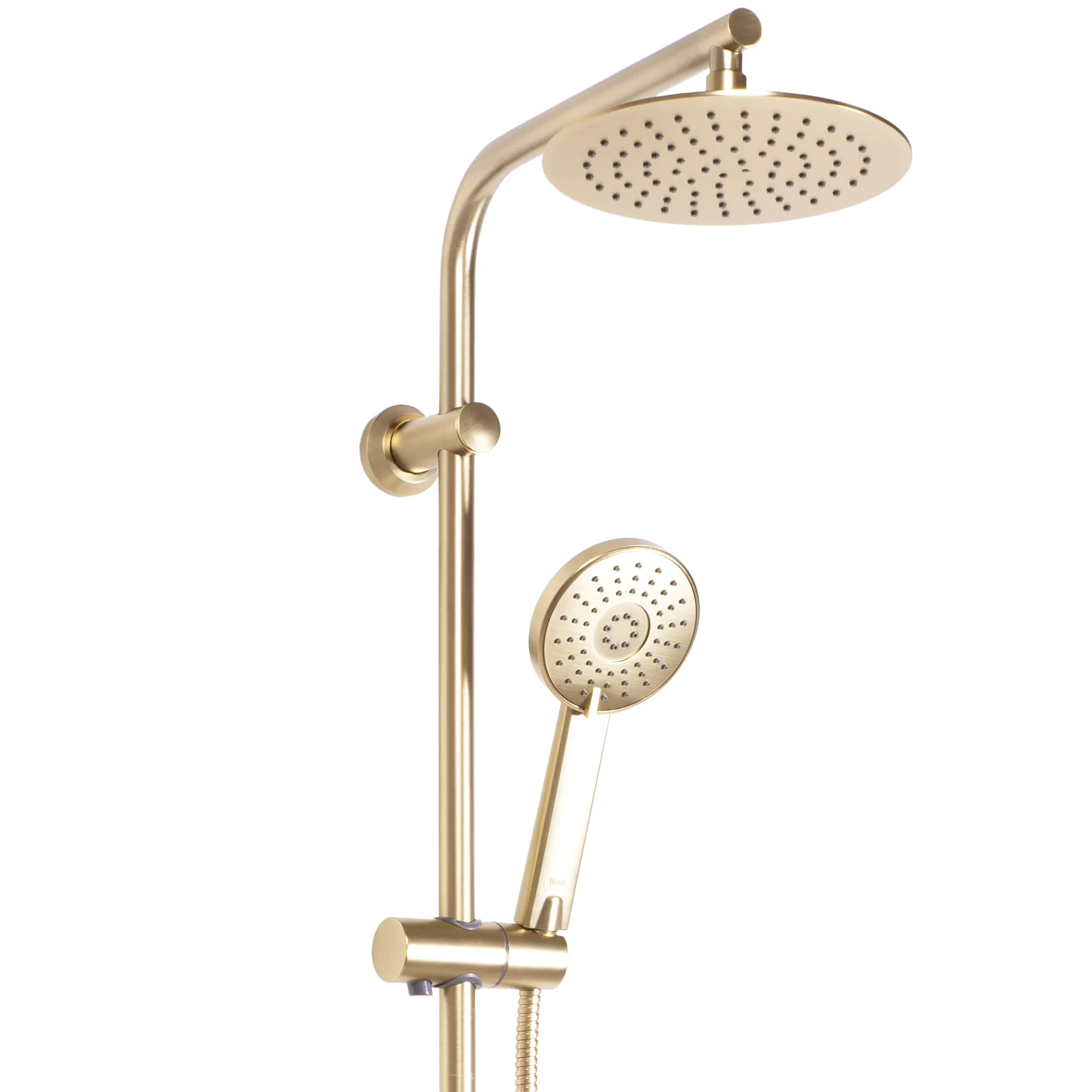 Set de duș culoare auriu periat înălțime 100 cm material alamă/ABS model Bliss Gold Brushed [4]