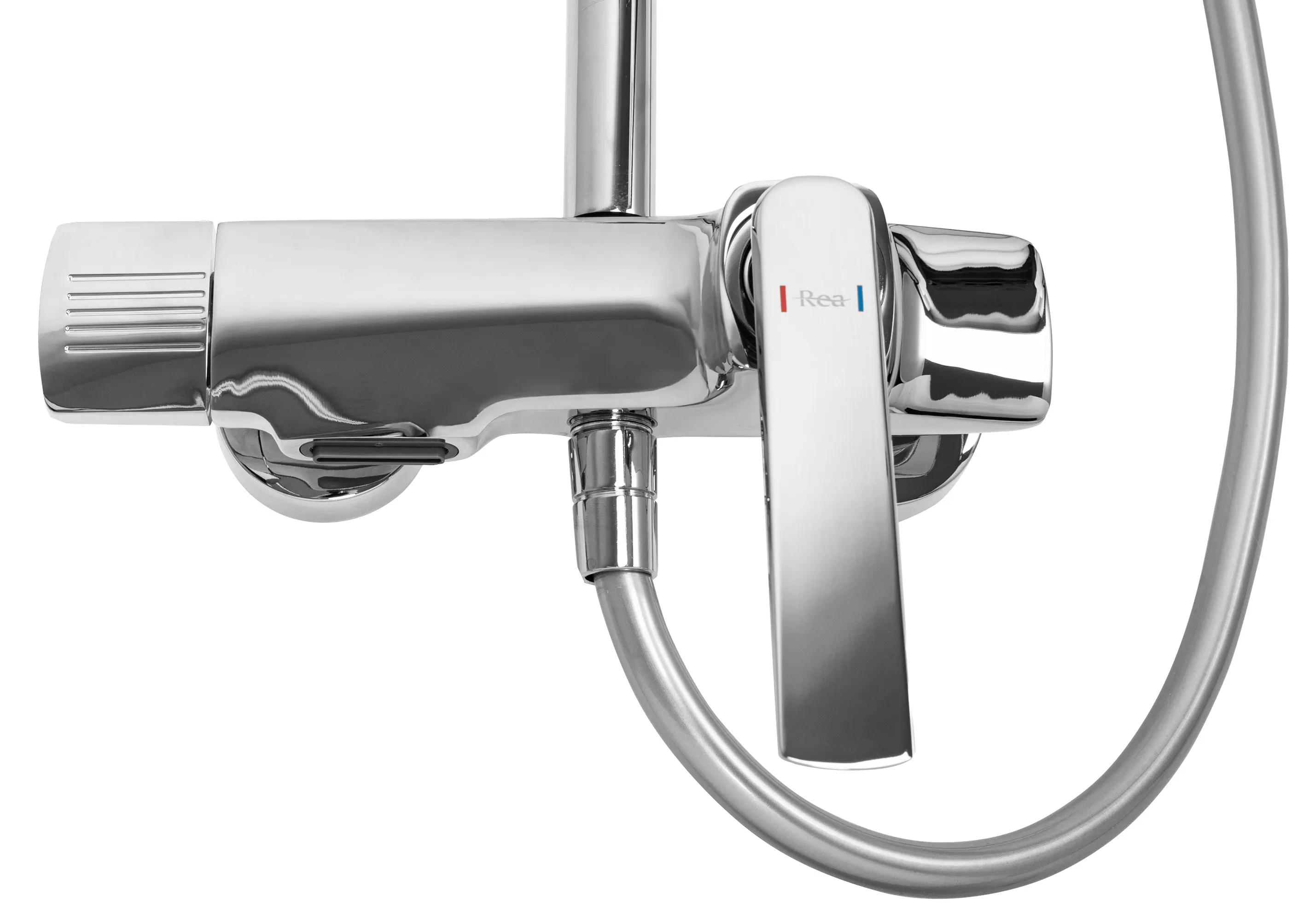 Set de duș culoare crom înălțime 119 cm material alamă/ABS model Rebel Chrome [4]