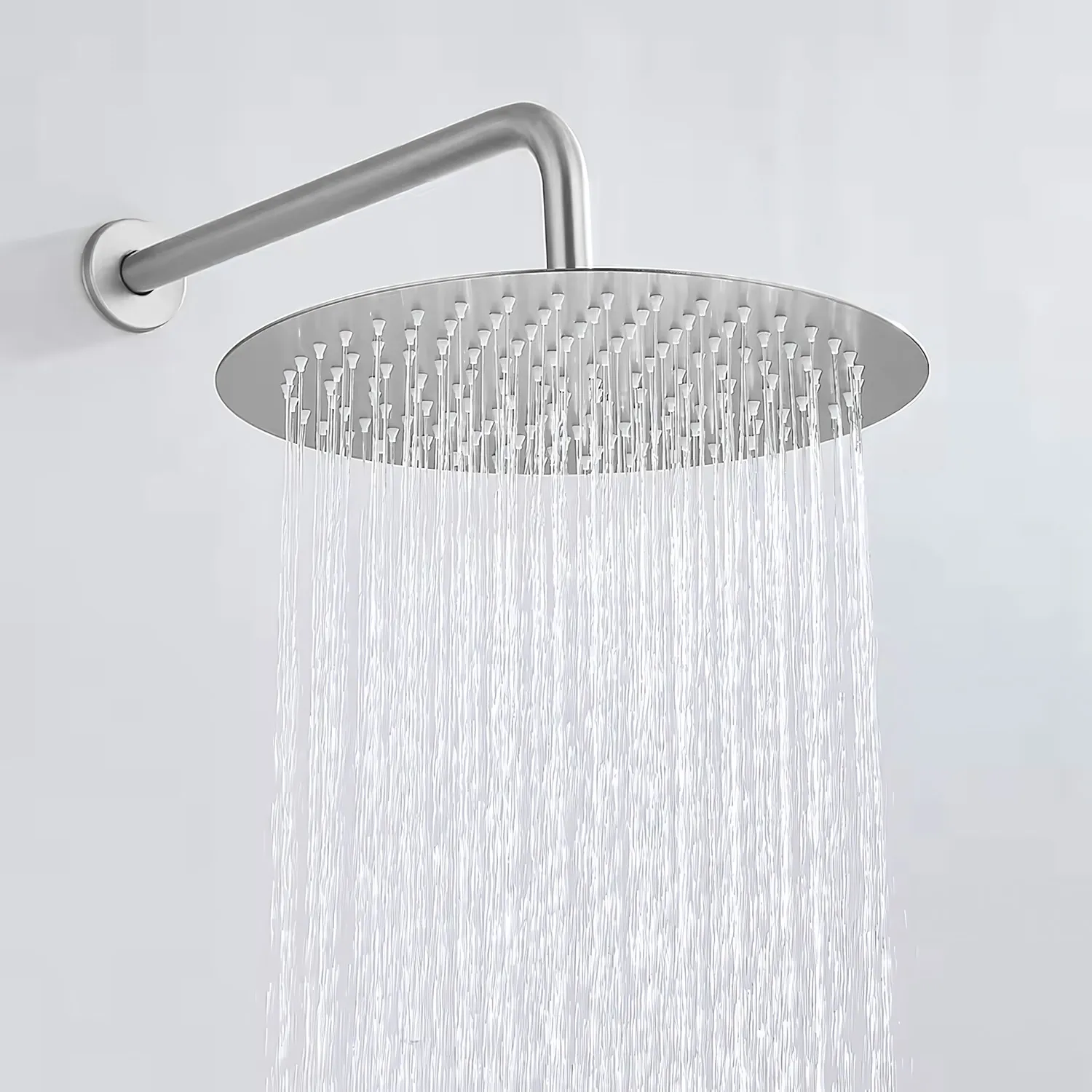 Set de duș culoare crom periat înălțime 17 cm model Ontario Chrome Brushed [3]