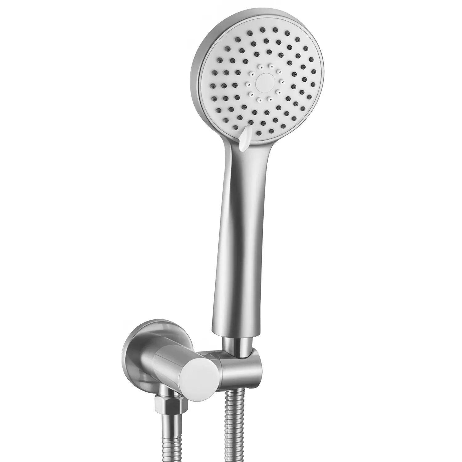 Set de duș culoare crom periat înălțime 17 cm model Ontario Chrome Brushed [2]