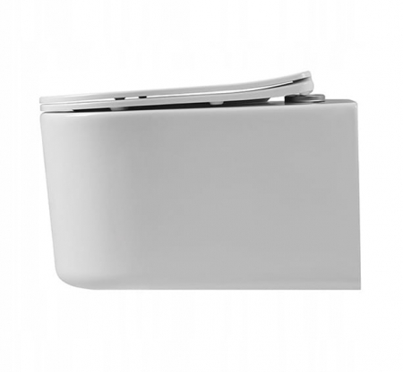 Set vas Wc + Bideu suspendabil culoare alb model Lorento White - Veldman [3]