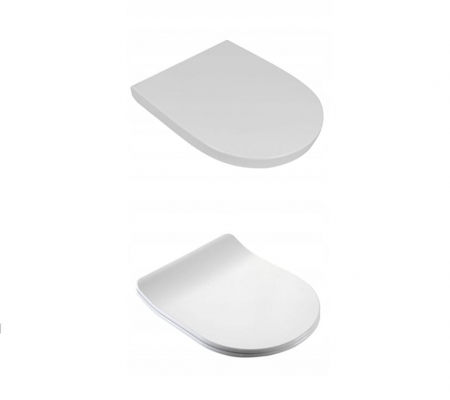 Set vas Wc + Bideu suspendabil culoare alb model Vera White - Veldman [7]