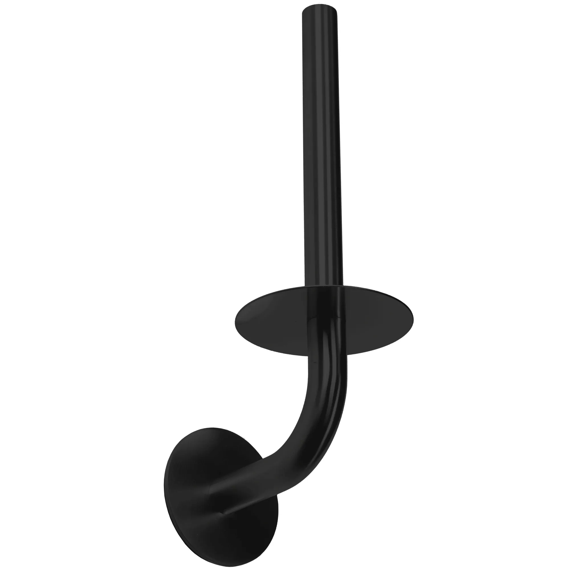 ACCESORII BAIE - Suport hârtie igienică finisaj negru mat model 77102