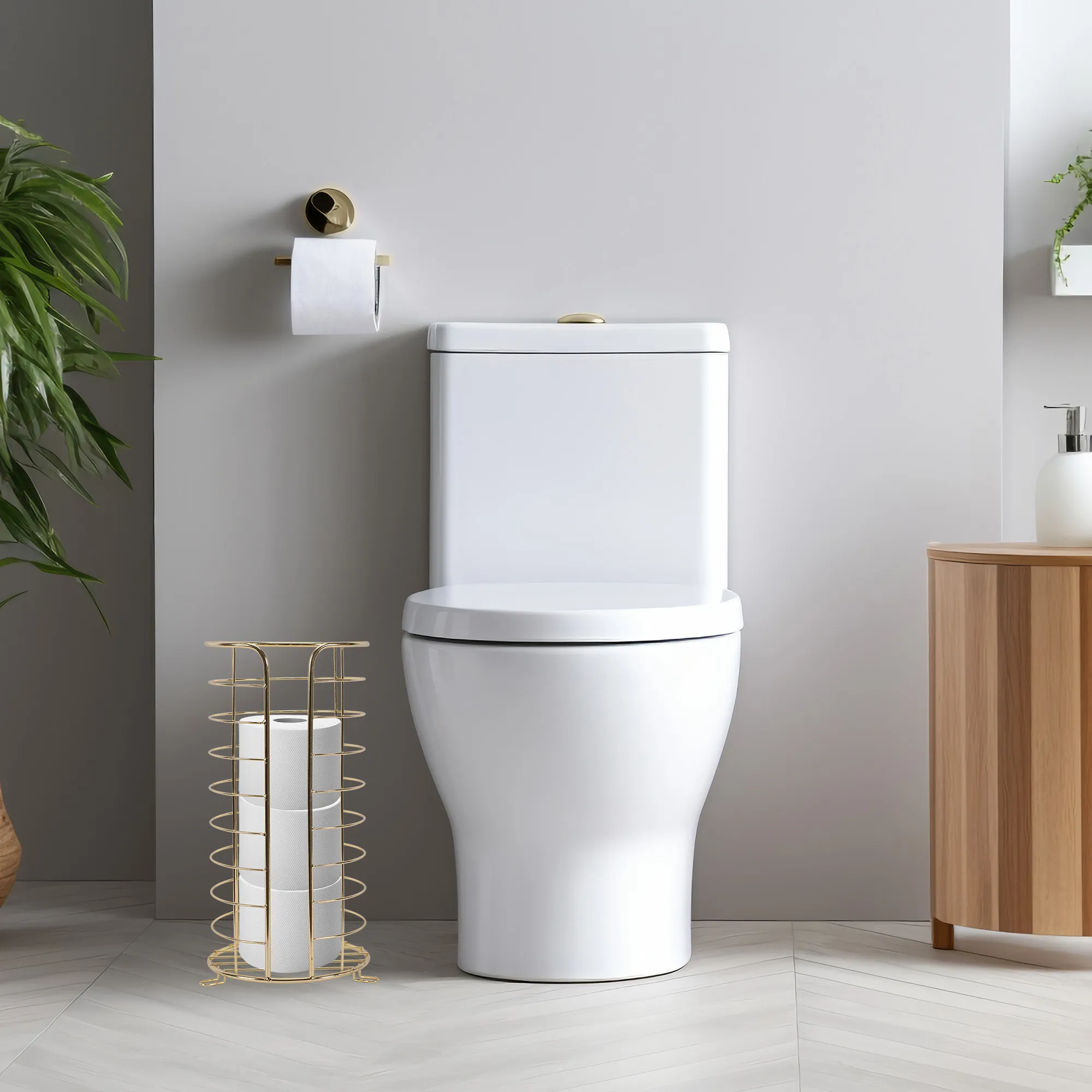 Suport hârtie igienică finisaj auriu model P11899 [3]