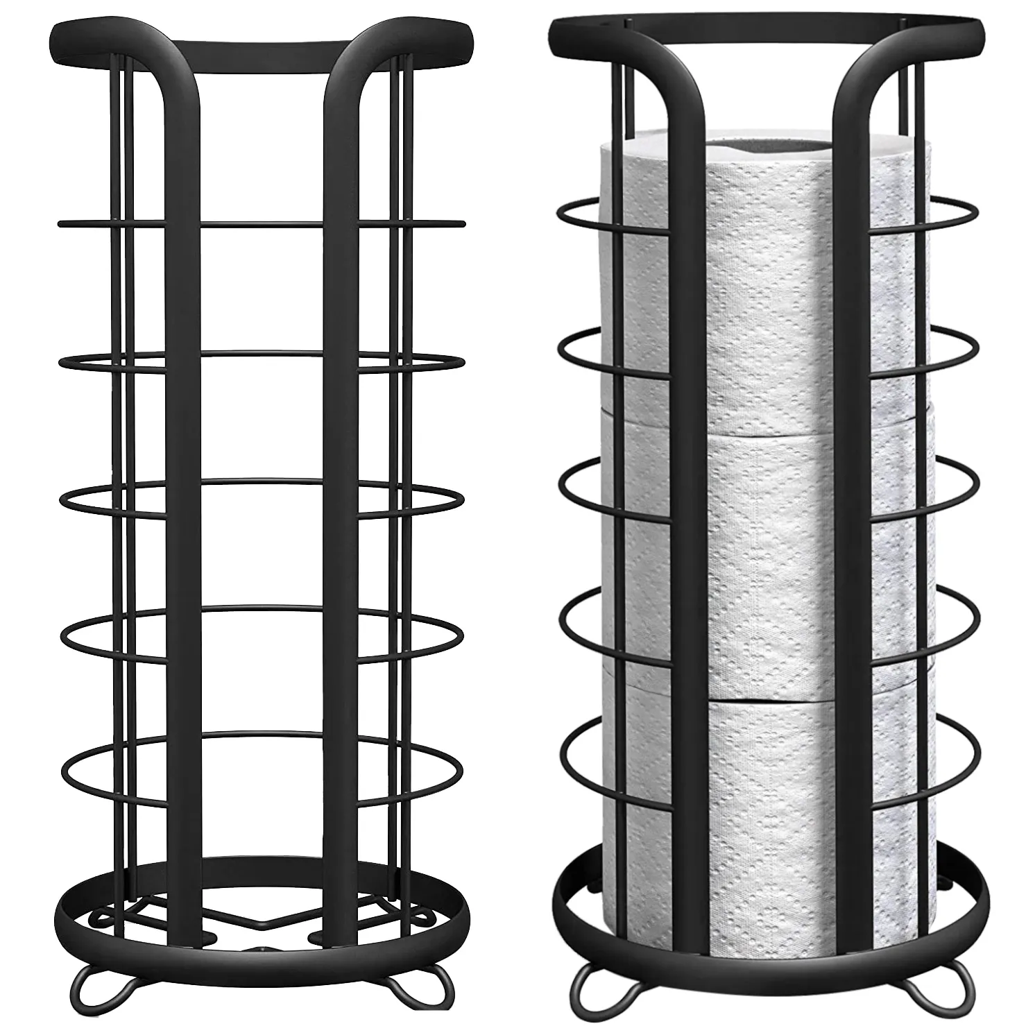 Suport hârtie igienică finisaj negru mat model 07014 [2]