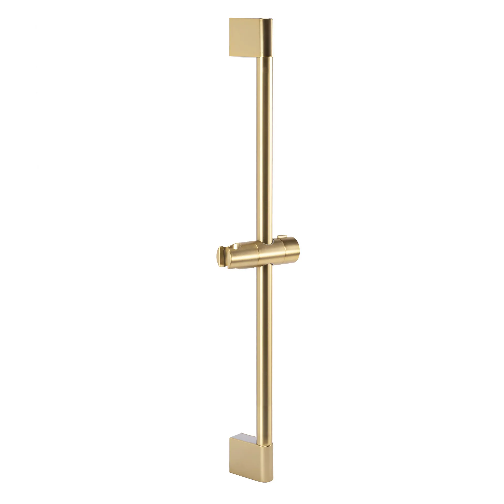 ACCESORII BAIE - Suport pară duș culoare aurie periat lungime 70 cm