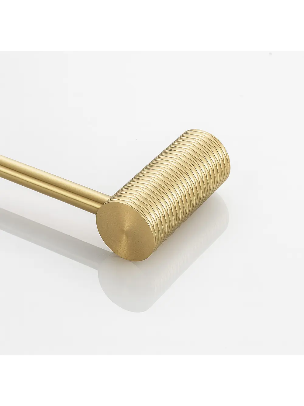 Suport prosop baie finisaj auriu periat model Brush Gold 9711A seria Prism [2]