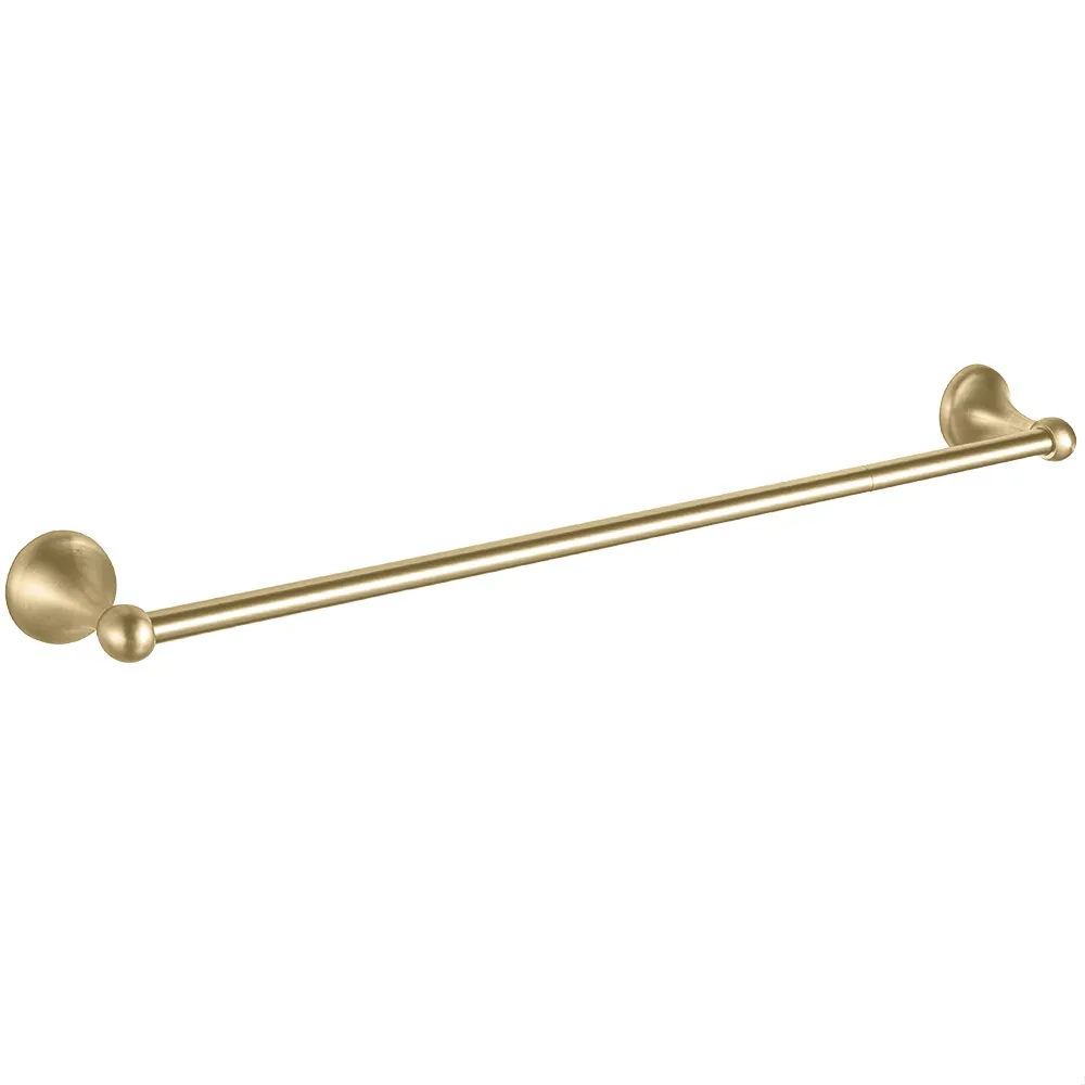 ACCESORII BAIE - Suport prosop baie finisaj auriu periat model rotund 332870 Retro Brush Gold