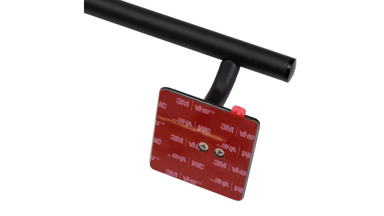 Suport prosop baie finisaj negru mat model pătrat 322194 Moon [3]