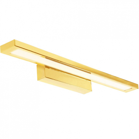 ACCESORII BAIE - Aplică de baie LED pentru oglindă culoare aurie lungime 80 cm model APP837