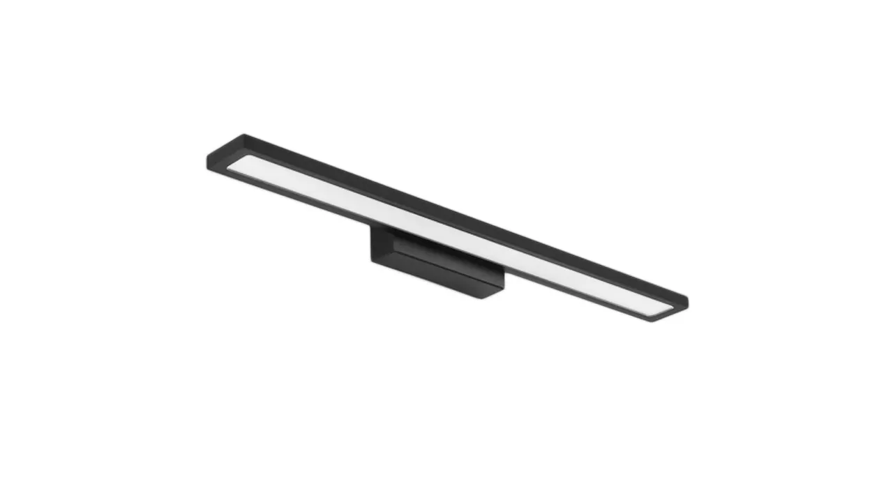 ACCESORII BAIE - Aplică de baie LED pentru oglindă culoare neagră lungime 80 cm model APP840