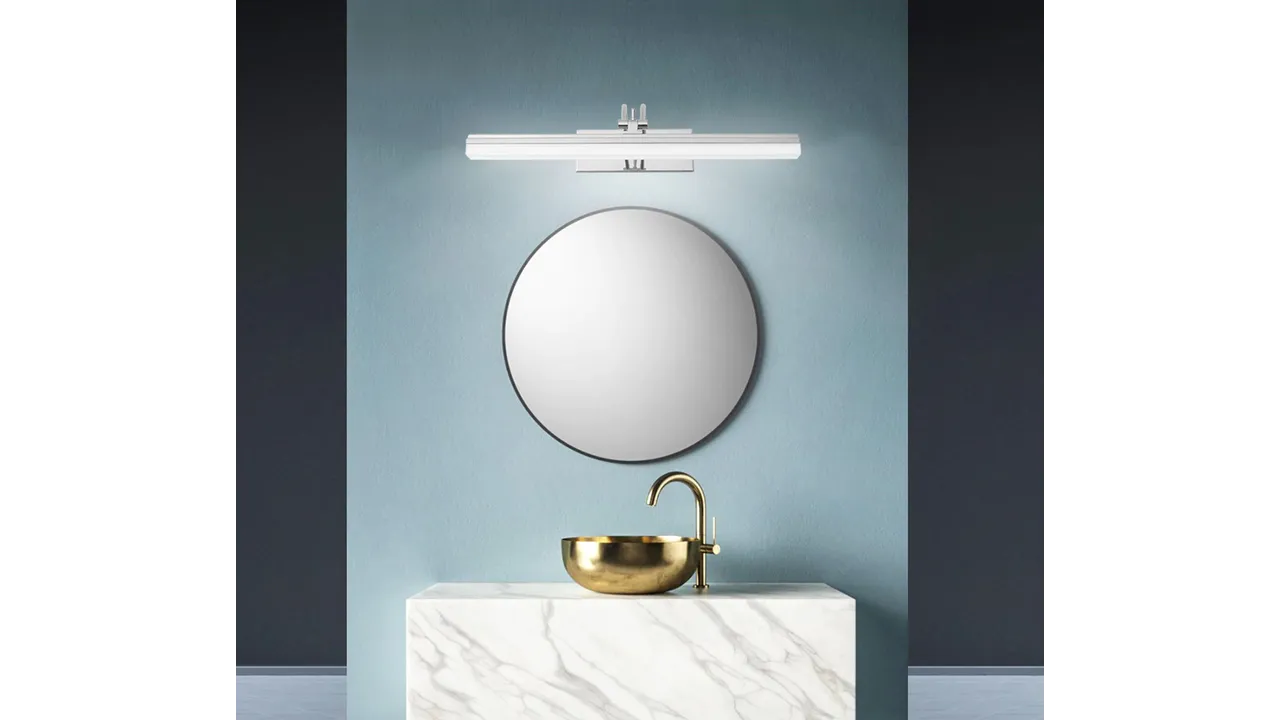 Aplică de baie LED pentru oglindă culoare crom lungime 40 cm model APP372 [5]