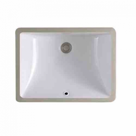 Lavoar încastrat sub blat formă dreptunghiulară lungime 46 cm culoare alb model Adela [3]