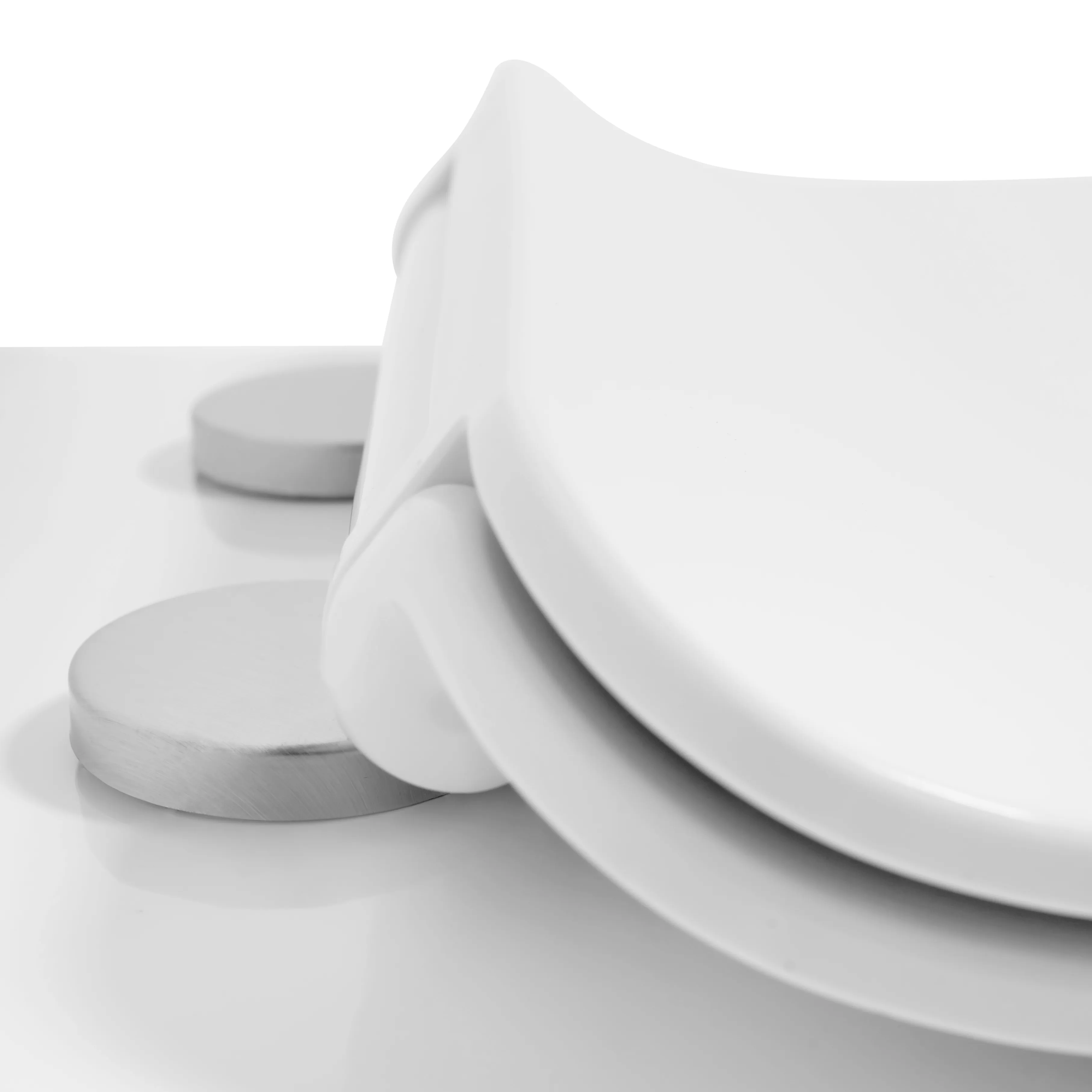 Vas wc suspendabil culoare alb model Ivo Rimless Duroplast Flat White - Rea [6]