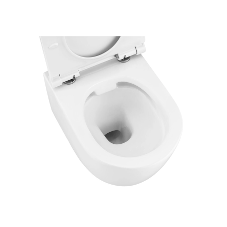 Vas wc suspendabil culoare alb model Laura Rimless White - Veldman [3]