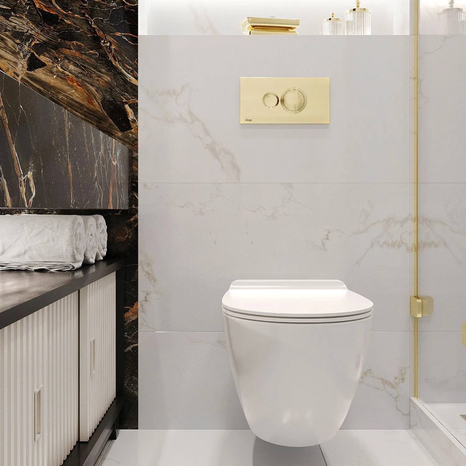 Vas wc suspendabil culoare alb model Carter Rimless Tornado [2]