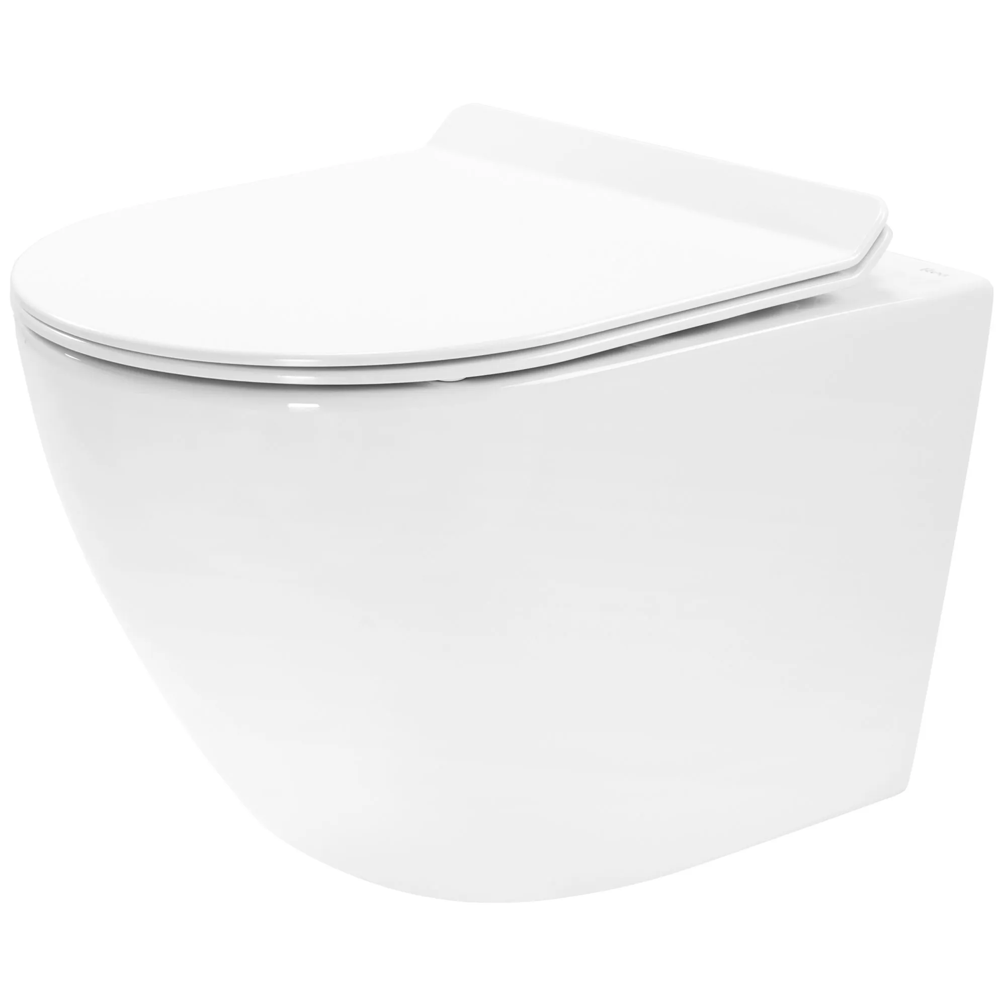 Vase wc - Vas wc suspendabil culoare alb model Carter Rimless Tornado