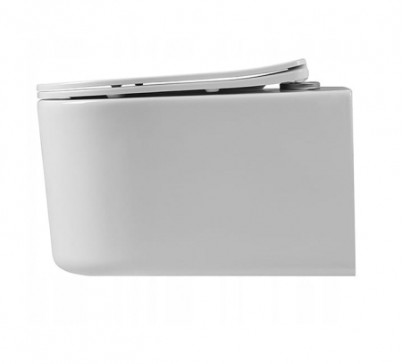 Vas wc suspendabil culoare alb model Lorent Rimless White - Veldman [1]