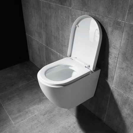 Vas wc suspendabil culoare alb model Verona Rimless White - Veldman [2]