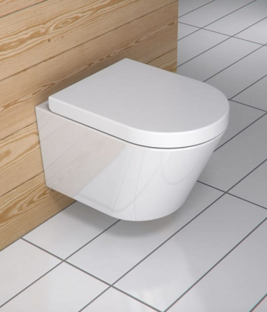 Vas wc suspendabil culoare alb model Sonata Rimless White - Veldman [1]