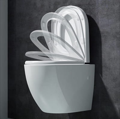 Vas wc suspendabil culoare alb model Vera Rimless White - Veldman [3]