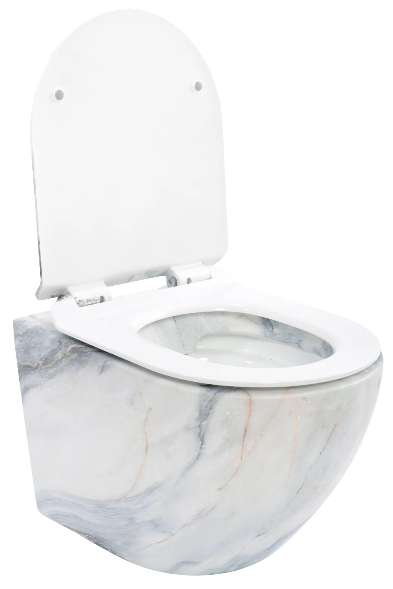 Vas wc suspendabil model Carlos Rimless Granit Mat - Rea [3]
