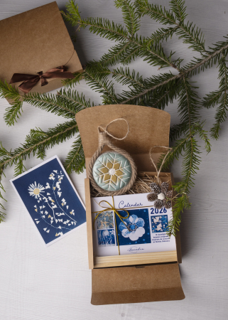 Crăciun 2025 - Set Cadou Blue Christmas