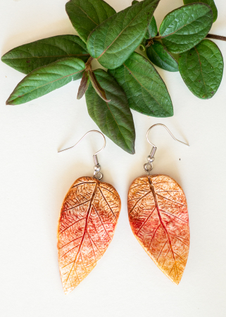 Colecția Natura - Cercei Lonicera autumnală