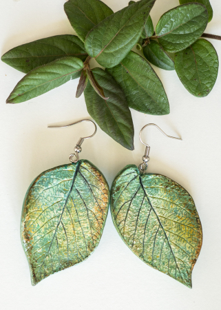 Colecția Natura - Cercei Rubus de iarnă