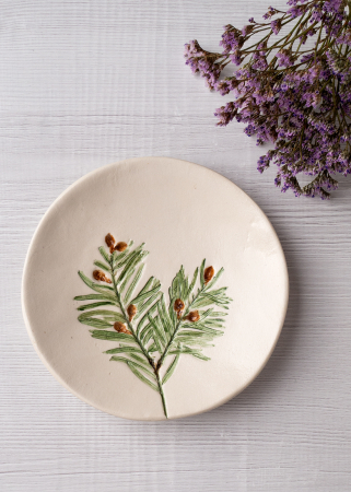 Colecția Urme - Farfurioară decorativă Adiere