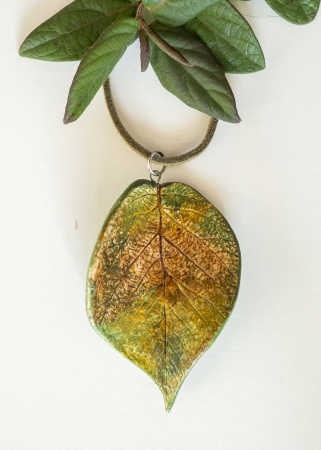 Colecția Natura - Pandantiv Rubus de toamnă