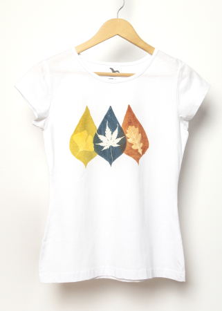 Artă pe textile - tricou amintiri – colecția Ecouri Decodru