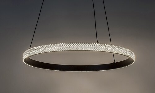 PENDUL GRETE LED NEGRU/ALB 1X32W LC 3650LM [2]