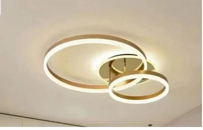 PLAFONIERA LED 2 CERCURI AURIU  1X120W [2]