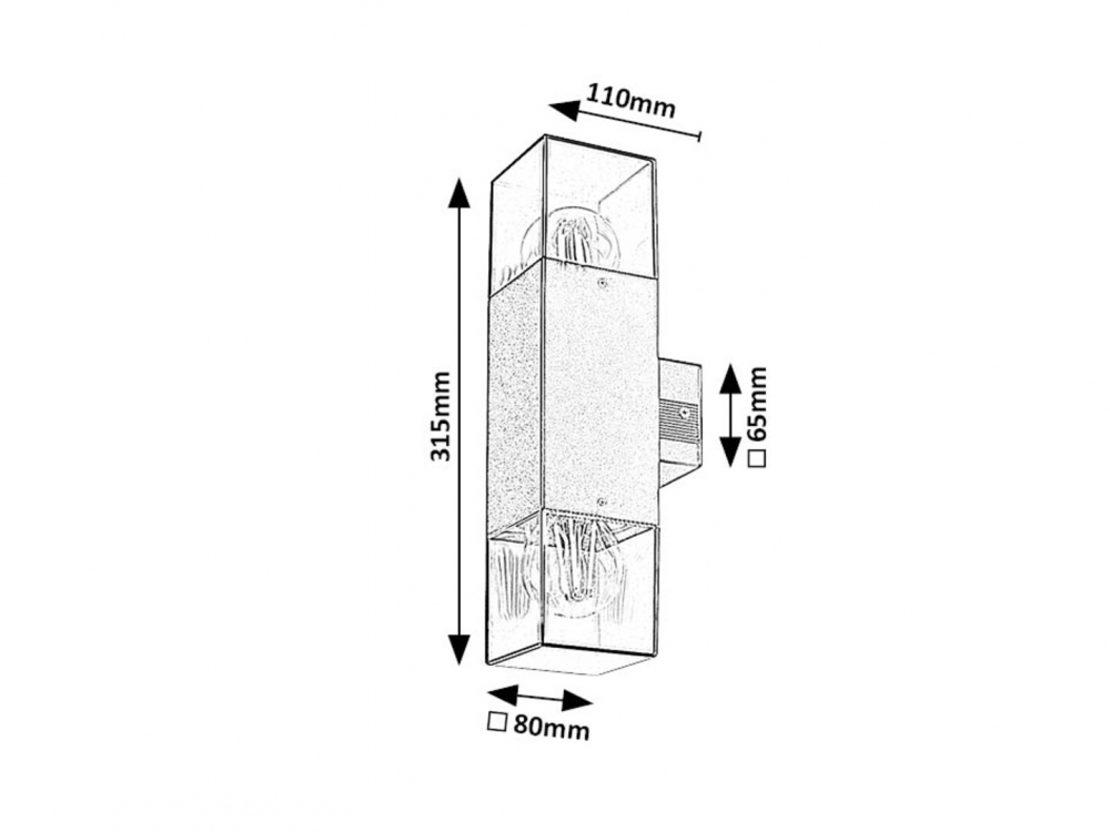 FELINAR APLICA LOANDA 2X60W E27 [3]